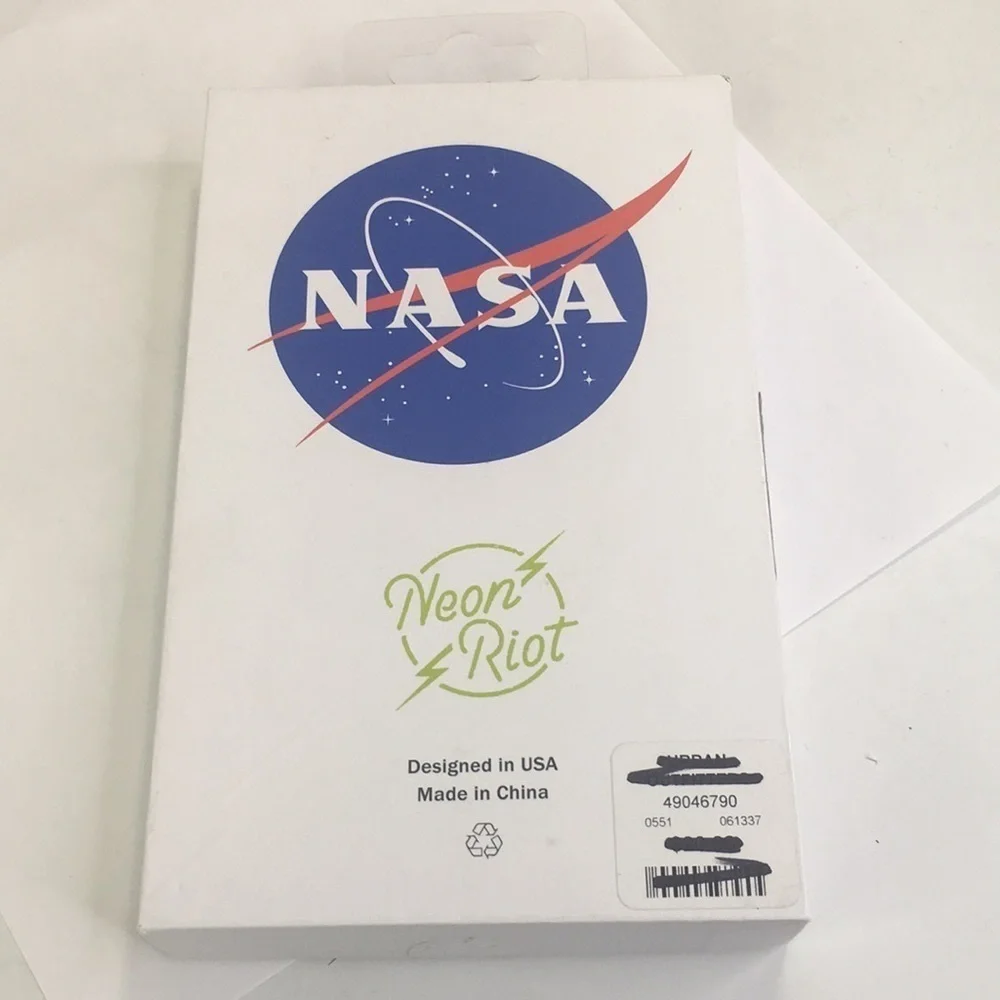 New Neon Riot Pink NASA iPhone case cover 6/6s/7/8